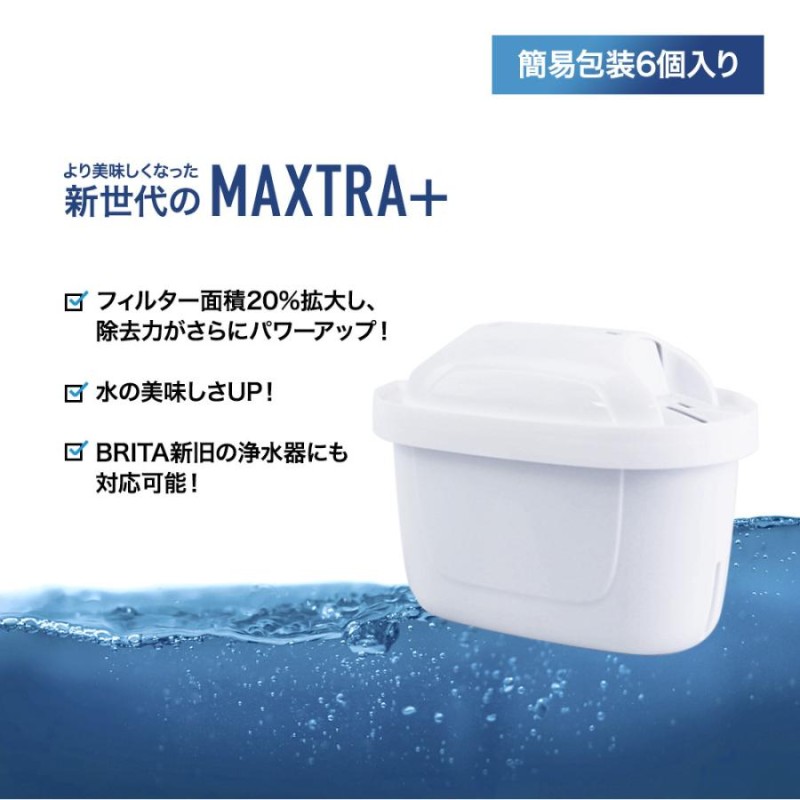 ブリタ カートリッジ マクストラ プラス 6個入 海外正規品 BRITA