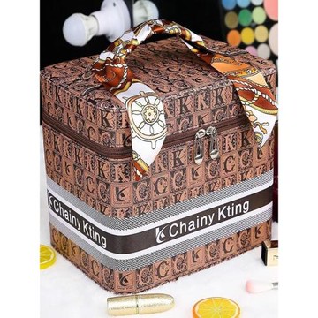 大牌化妝包2025新款女便攜大容量高端旅行化妝品收納盒高級手提箱