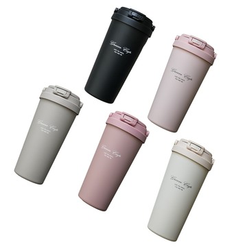 一品川流 GREEN CUP 芊杯304不鏽鋼陶瓷手提直吸飲兩用保溫杯-850ml (附吸管+贈送吸管清潔刷)
