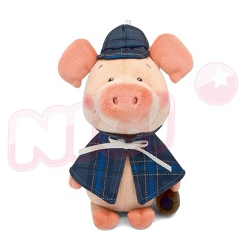 【NICI】91833_25cm福爾摩豬威比坐姿玩偶