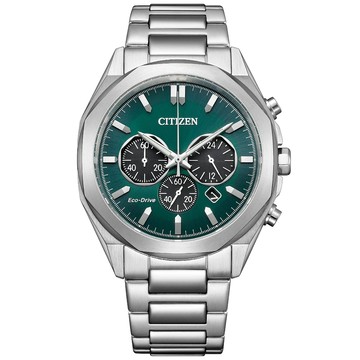 CITIZEN Chronograph 光動能 時尚計時腕錶 錶 手錶 送禮 CA4590-81X