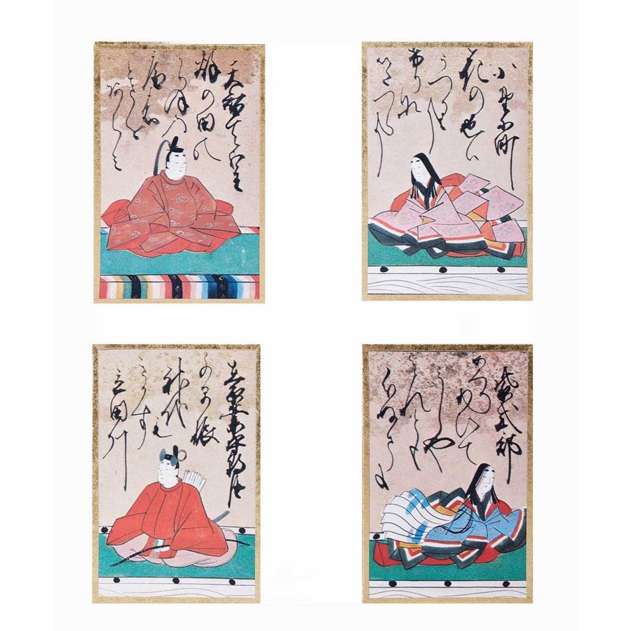 百人一首 かるた ちはやふる 天智天皇 紫式部 小野小町 4種類セット 実物大 アイロン プリント シール グッズ 通販 Lineポイント最大0 5 Get Lineショッピング