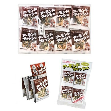 【江戶物語】FUJISAWA 藤澤商事 杏仁小魚乾 5入/10入/40入 拆售 藤沢小魚干 下酒零食 日本小學採用 日本進口