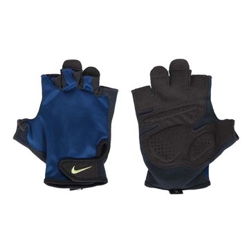 NIKE MEN’S ESSENTIAL FITNESS 基礎手套 藍黑色 N0000003412MD [台灣現貨]