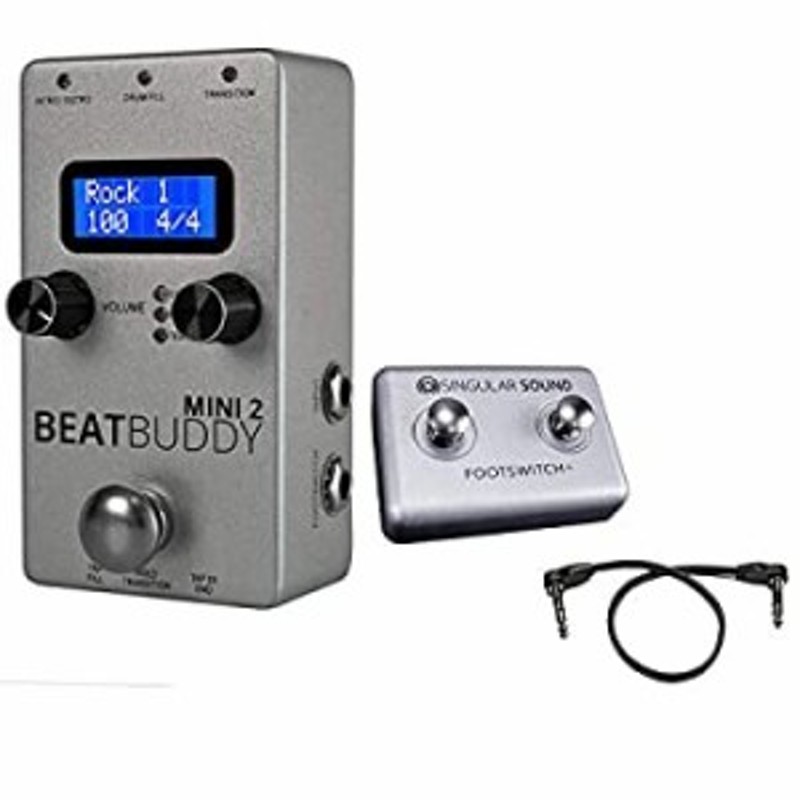 未使用】【中古】 Singular Sound BEATBUDDY MINI 2 FOOTSWITCH+バンドル ギターペダル型ドラムマシン |  LINEブランドカタログ