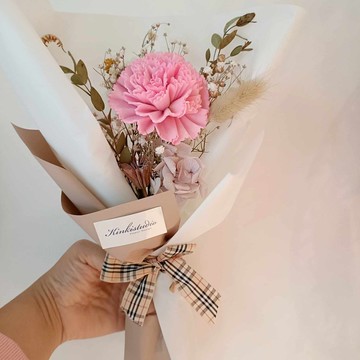 我們會再見乾燥索拉香氛花束 求婚告白捧花外拍週年教師節生日禮