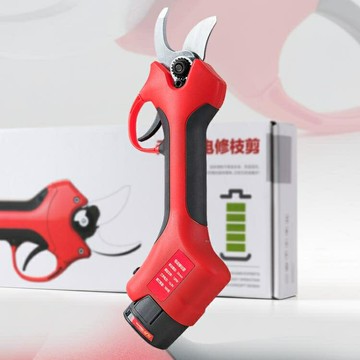 恩加進口電動剪刀電動修枝剪充電式剪鋰電剪枝機強力電剪子粗枝剪