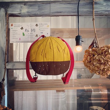 胖胖栗子後背包/斜背包/肩背包