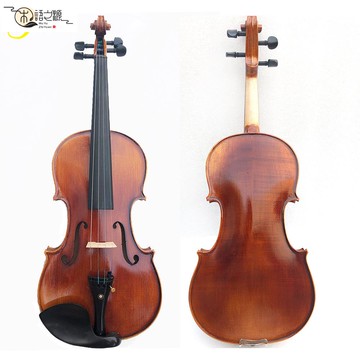 免運 現貨速發演奏學生平光手工油漆小提琴 風干10年楓木 白松 烏木 熱銷臺灣提