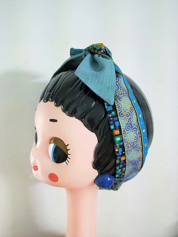 綁式髮帶-鬆緊-尼泊爾