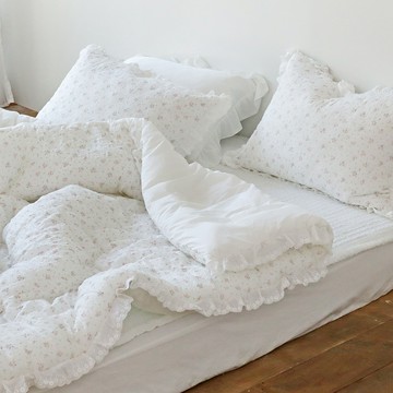 Nubile 蘇菲亞 碎花 雙層織純棉 60支平紋棉 薄被  S(160 x 210cm)  粉色