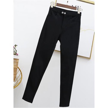 大碼胖妹妹2026年春季新款韓國魔術褲小腳高腰緊身彈力褲子打底褲