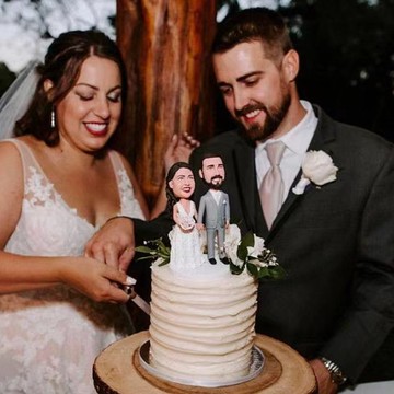 客制化人物公仔 結婚 周年紀念 禮物 訂制 3D人偶 人像畫 似顏繪