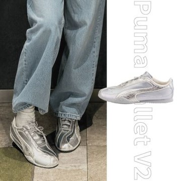 W Puma Bella V2 Sleek 冰川灰銀 Y2K 爆裂紋 銀色 德訓鞋 休閒鞋 女鞋 409576-02