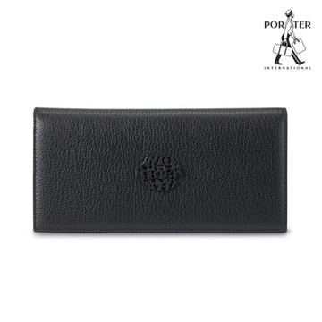 PORTER INTERNATIONAL - 都會尊爵DUKE真皮長夾 - 黑