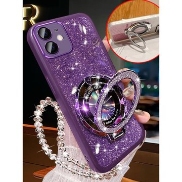 適用于蘋果11手機殼高顏值支架iPhone11Pro時尚創意硅膠平果十一11promax全包防摔pg11pr0鏡頭膜保護pormxa女