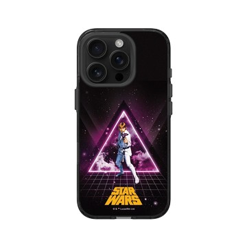 iPhone 16 Pro Clear (相機按鈕) 酷墨灰 - 迪士尼-星際大戰 Star Wars - 天行者路克-復古系列