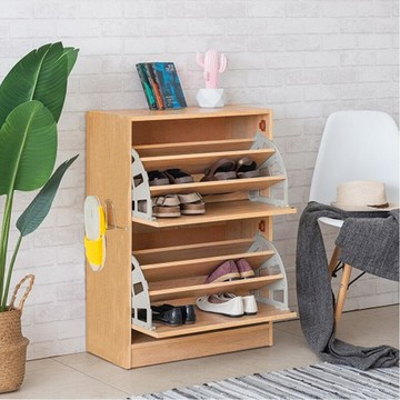 248 翻斗鞋櫃 鞋櫃 鞋架 玄關鞋櫃 兩層翻斗鞋櫃 鞋櫃收納櫃 木質鞋櫃 玄關櫃 收納櫃 櫃子 免運特惠下殺 【XJ25114】