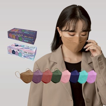 【DRX達特世】D2醫用4D口罩-繽紛系列-成人20入(任選2款)