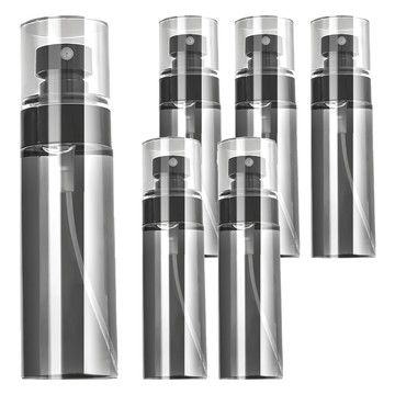 超級好批 簡約極細噴霧瓶 80ml -方便攜帶、妝容定妝、液體分裝  單一顏色  6瓶