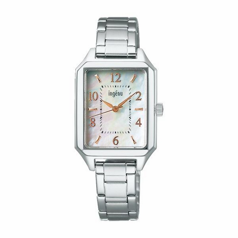 ingenu 国内正規品 AHJK467 電池寿命約3年 5気圧防水 白蝶貝