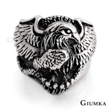 GIUMKA．戒指．白鋼．黑鷹．街頭