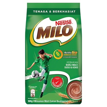MILO 美祿 經典原味 巧克力麥芽風味 補充能量  900g  1入  1袋