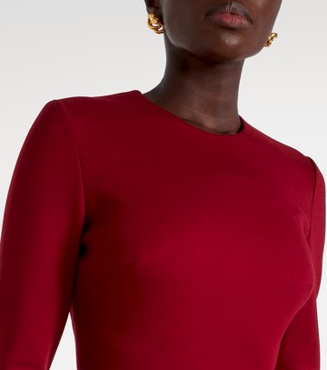 Elie Saab Belted tiered midi dress