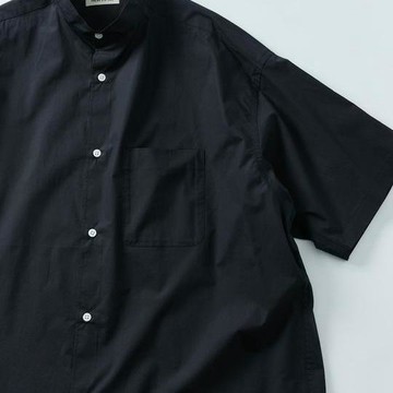FREAK'S STORE Relax Fit 立領設計 短袖襯衫