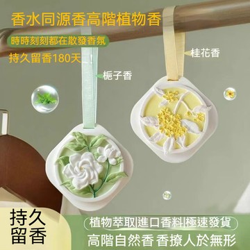 🔥【持久留香】居家空間持久散香挂式香薰 衣櫃持久留香挂式香薰片 香水同源香高階植物香薰挂片車內高階植物香挂式香薰