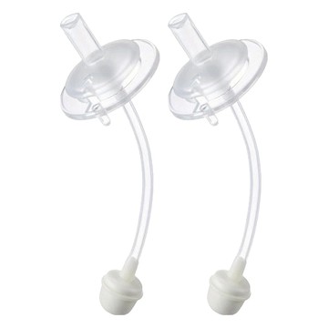 Simba 小獅王辛巴 蘊蜜寬口奶瓶防漏學習吸管組 6個月以上  單色  2個