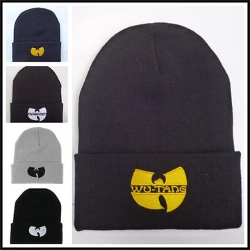 WuTang knitted wool hip-hophat抖音同款平價學生針織毛線帽