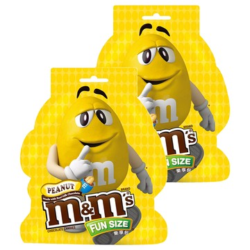 M&M's 花生巧克力 樂享包  含美國花生  214.8g  2袋