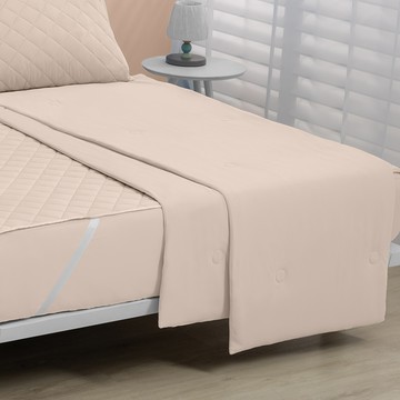 新品_東妮寢飾（單人）TopCool冰凍涼感被 / 澄光杏