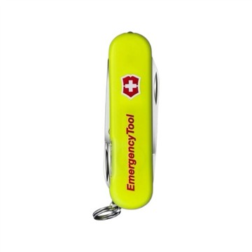 (預購) Victorinox 瑞士維氏 Signature Lite 9用 58mm 多功能應急瑞士刀/軍刀-螢光黃 1st (VI1055)