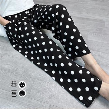 【韓國K.W.】韓國專櫃級曠野旅行柔棉稠家居褲睡褲(女睡衣/家居服/長褲/運動)