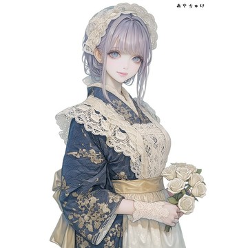 【9 月新款】07-142-0276 人物貼紙 幻想復古浪漫喫茶