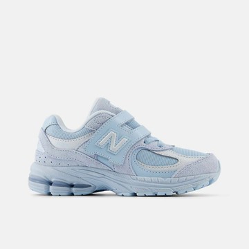 New Balance 2002 [PV2002CK] 中童 運動休閒鞋 復古鞋 寬楦 魔鬼氈 緩震 透氣 淺鉻藍