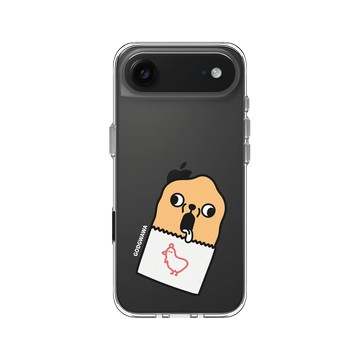 iPhone Air Clear Case（相機按鈕） 透明 - Godgwawa 變種吉娃娃 - 炸吉排