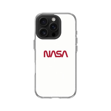 iPhone 16 Pro Clear 透明 - NASA - The Worm (White)
