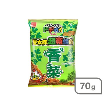優雅食星太郎超寬條餅-香菜口味70g
