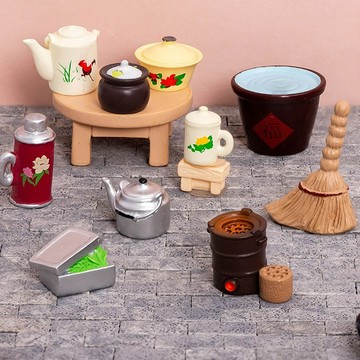 🌟現貨24H出🌟復古懷舊微景觀擺件 diy 娃屋裝飾 卡通 創意 飾品配件 娃屋 小家具擺飾 桌面擺件 桌面擺飾 辦公桌