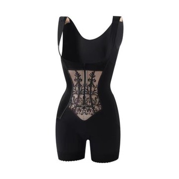 強塑重壓拉鏈款體雕塑身衣加強版產后收腹提臀束身美體塑型連體衣