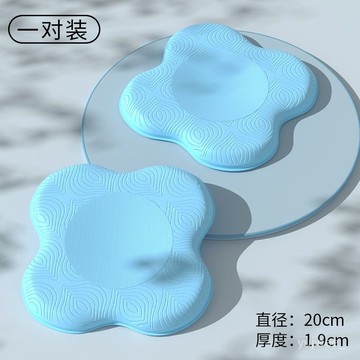 臺灣出貨🔥TPE平闆支撐高彈防滑瑜伽墊小方塊膝蓋墊瑜伽膝蓋跪墊平衡墊加厚 GBNJ