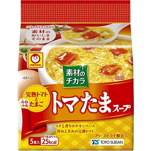 東洋水産 素材のチカラ トマたまスープ 5食入 30g