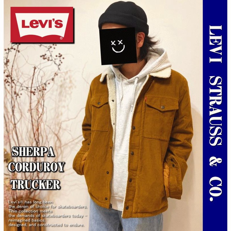 在庫処分】 【米国モデル】 Levis リーバイス SHERPA CORDUROY
