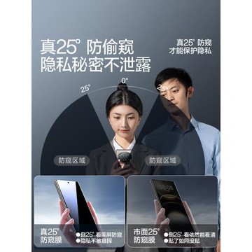 閃魔適用ViVO X100Ultra防窺膜X100SPro鋼化膜iQoo11/12Pro手機膜iQOONeo8/9/9S Pro指紋解鎖新款曲面屏膜