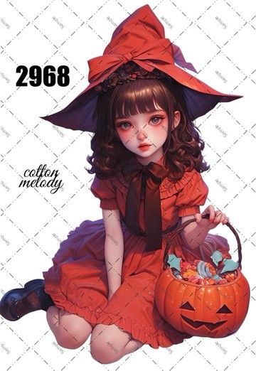 original sticker no.2968 人物貼紙 原創貼紙 原創人物貼紙 裝飾貼紙 cotton melody