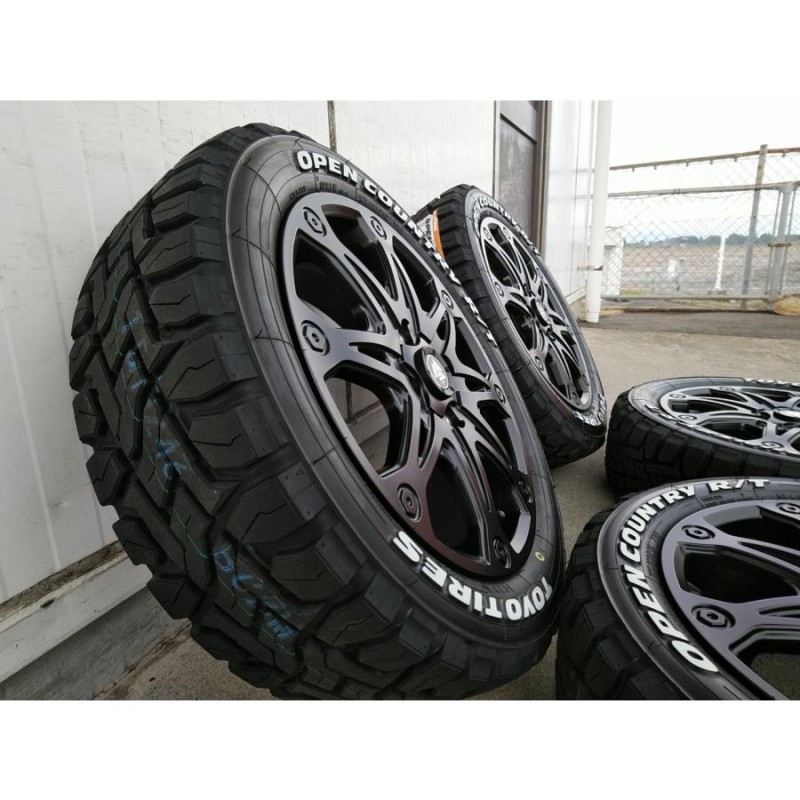 TOYOオープンカントリーRT165/60r15 2022製ハイゼットで使用タイヤ・ホイール