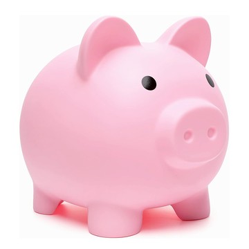 AHOYE 可愛小豬存錢筒  1個  粉紅色
